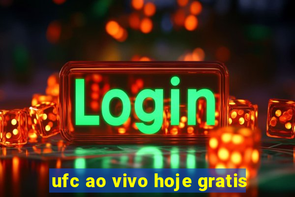 ufc ao vivo hoje gratis